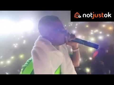Watch WizkidFC’s Energy When Burna Boy Brought Wizkid On Stage | Throwback