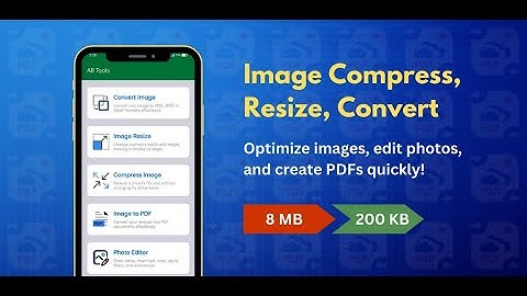 Image Resize Compress Convert App - Optimize images, edit photos, and create PDFs Effortlessly!