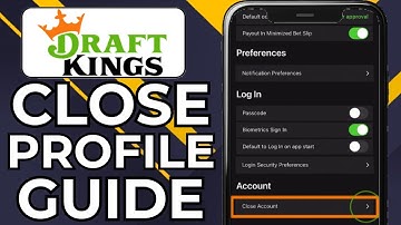 HOW TO DELETE DRAFTKINGS ACCOUNT (2025)
