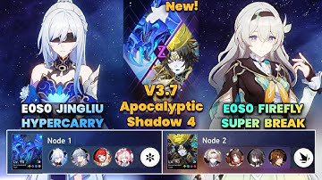E0S0 Jingliu Hypercarry & E0S0 Firefly Super Break | NEW Apocalyptic Shadow | 3 Stars | V3.7 |