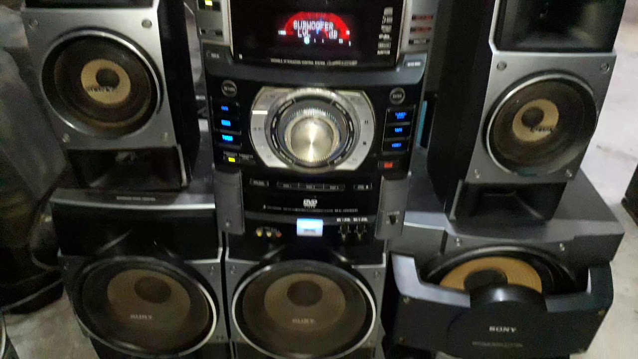 Sony Mhc-Gn1300d - YouTube