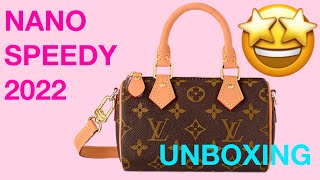 Another One?! Louis Vuitton Nano Speedy Unboxing & Review + Modshots - My  First Luxury