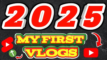 MY FIRST VLOG 2025 ❤️ youtube beginnerp