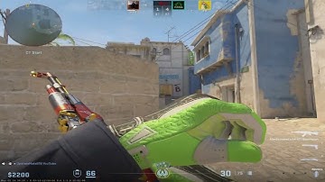 Insane Ace On Save Round #cs2 #counterstrike2