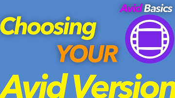 What version of Avid Media Composer is right for me?