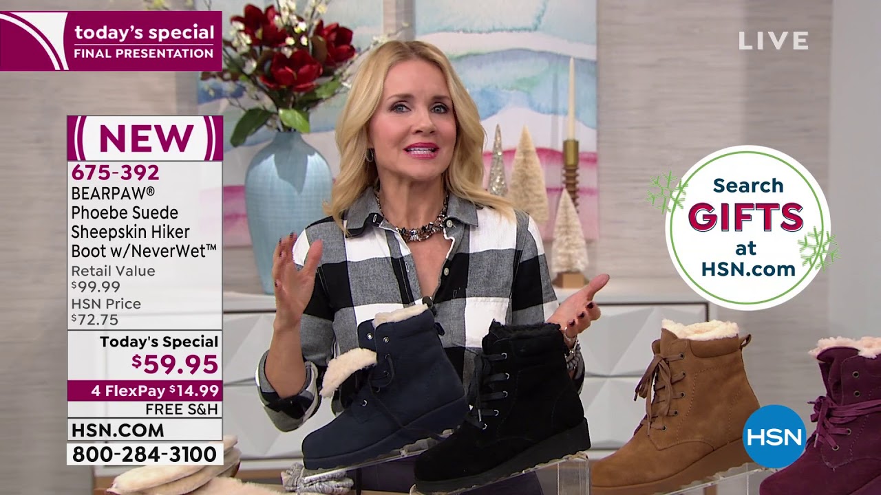 Hsn bearpaw footwear 10 03 2019 07 pm youtube