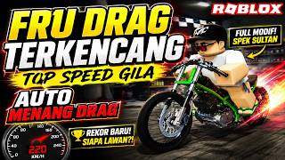 Tes Kecepatan Satria FU Drag Terbaru, Hasilnya WOWWWWWW !