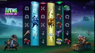 Aliens Among Us 👽 Super Bonus Showcase | Max Potential? | Hacksaw Gaming Slot Preview 2025 screenshot 1