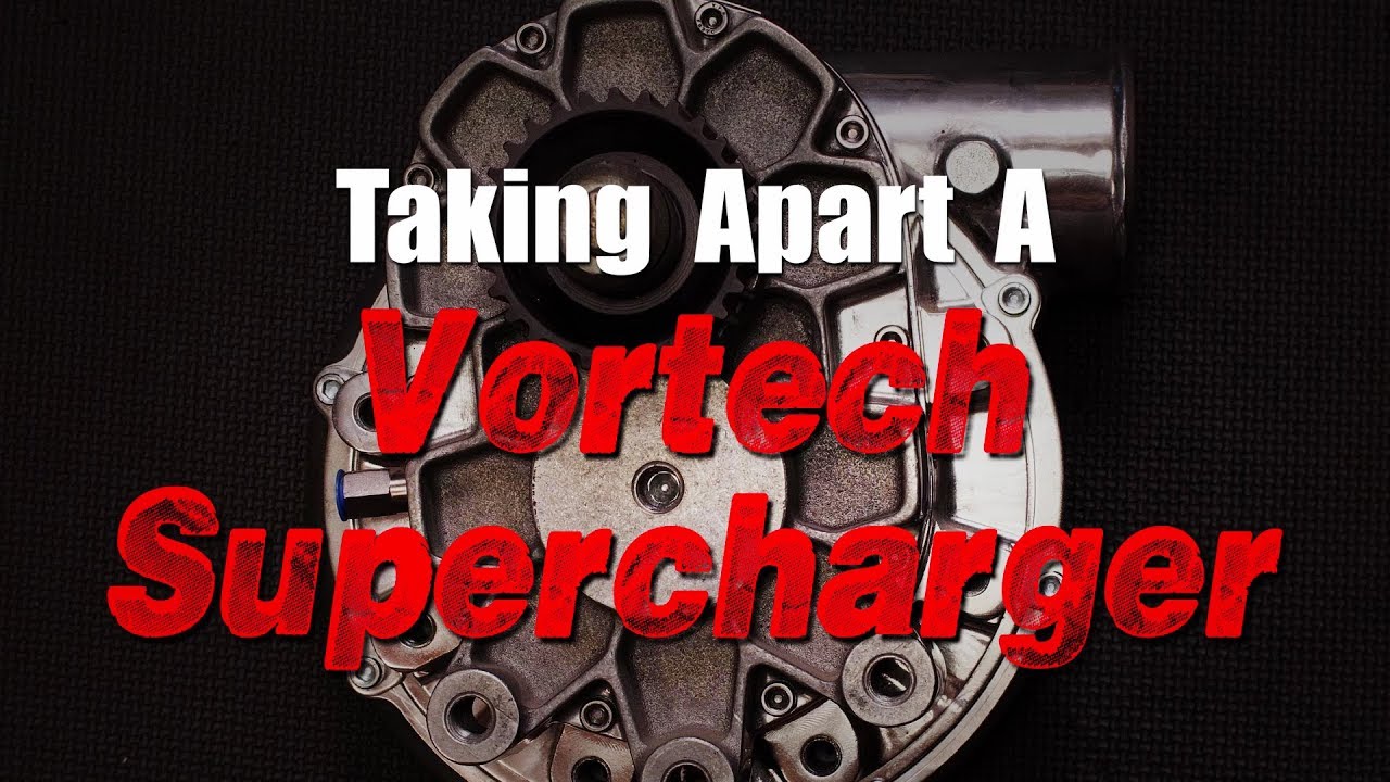 Taking Apart A Vortech Supercharger