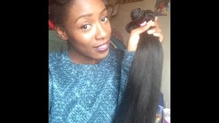 UNBOXING: HAIR REVIEW ***True Glory Hair*** Brazilian Straight