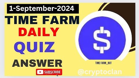 Time Farm Answers| On what date did the Ethereum 2.0 Beacon Chain launch? 1st September 2024