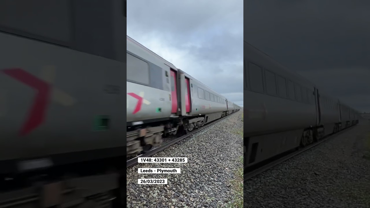 XC HST Passes at Speed!! Subscribe for more..