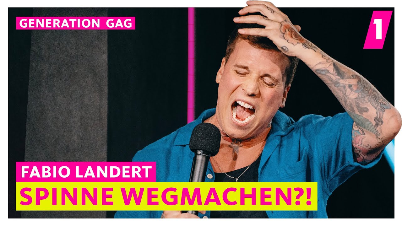 Größte Angst: Super-Spinnen?! | Fabio Landert | 1LIVE Generation Gag