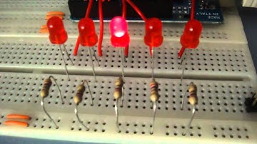 Arduino - Barra de leds efecto barrido