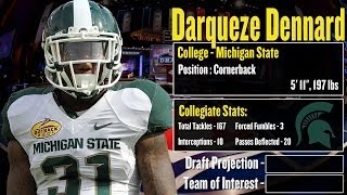 2014 NFL Draft Profile: Darqueze Dennard - Strengths and Weaknesses + Projection!