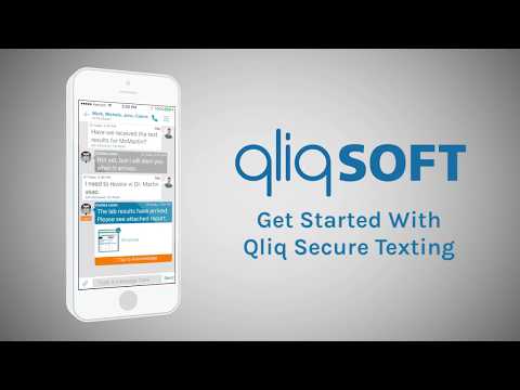 How to Use Qliq Secure Texting  Video 1: Getting Started