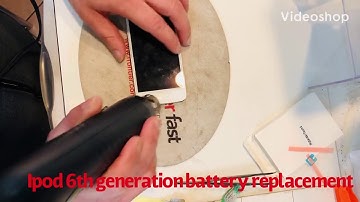 How to replacement battery for iPod touch 6th generation by shouldering #ipodtouch6thbatteryfix