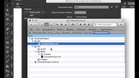FlashDevelop & Flash Pro CC - Folder structure, class paths, and setup