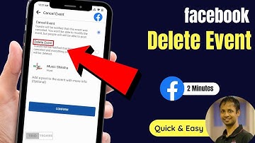 How to delete an event on Facebook || Delete event on Facebook