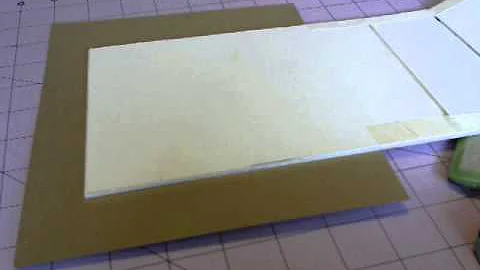 Card/Envelope mini album tutorial Part 3