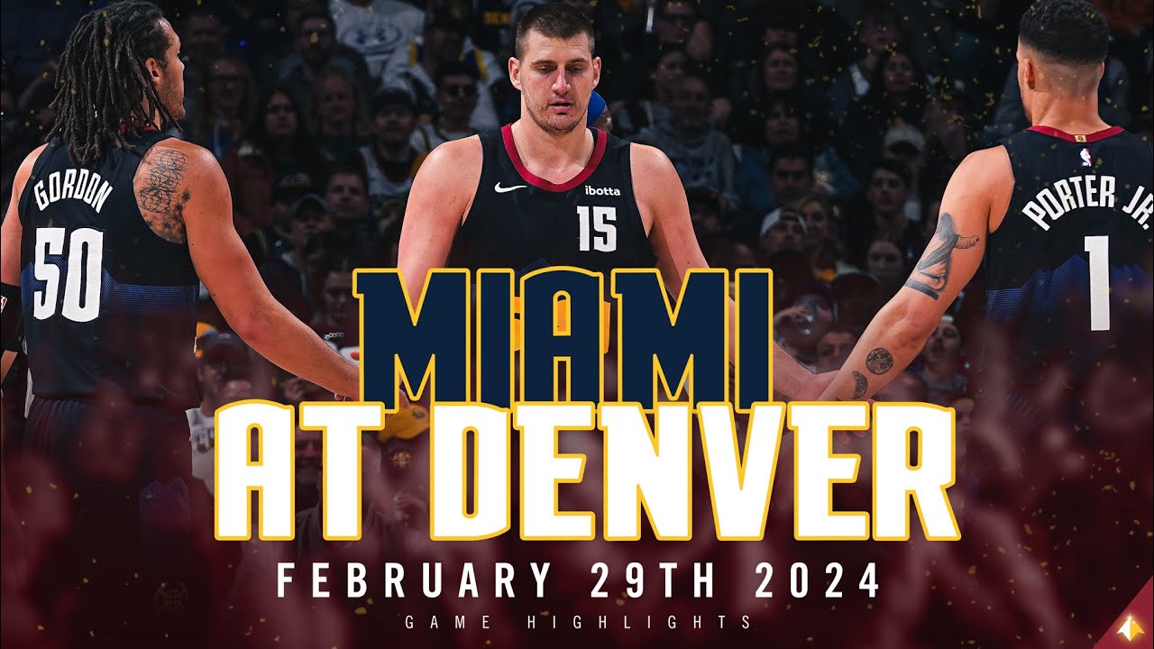 Denver Nuggets vs. Miami Heat Full Game Highlights 🎥 - YouTube