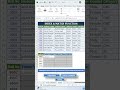 Using the Match Function with INDEX Function in MS Excel #excel #exceltips #ytshorts #exceltricks