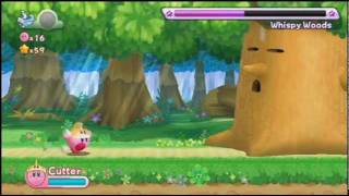 Kirbys Return To Dreamland - World 1 Boss Whispy Woods