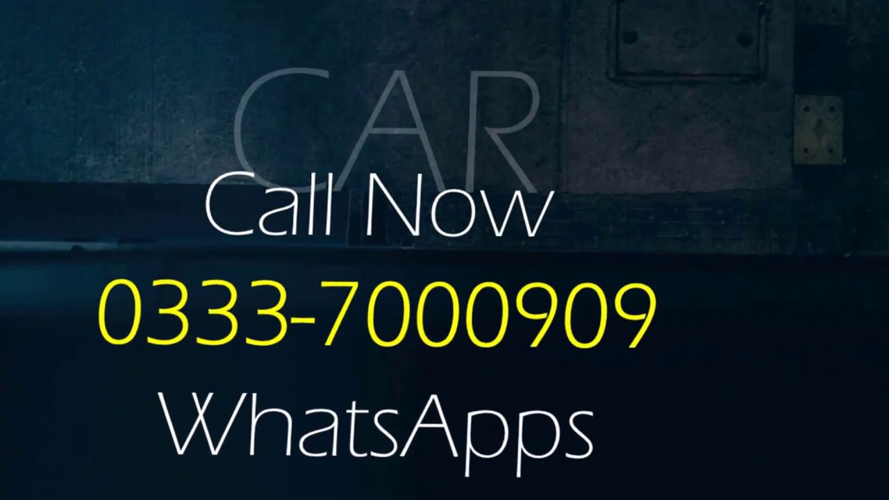 Car Rental Available in Karachi ZJ Rent a Car Service YouTube