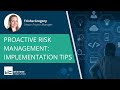 Driving Implementation Success: Collaborative Communication and Proactive Risk Management