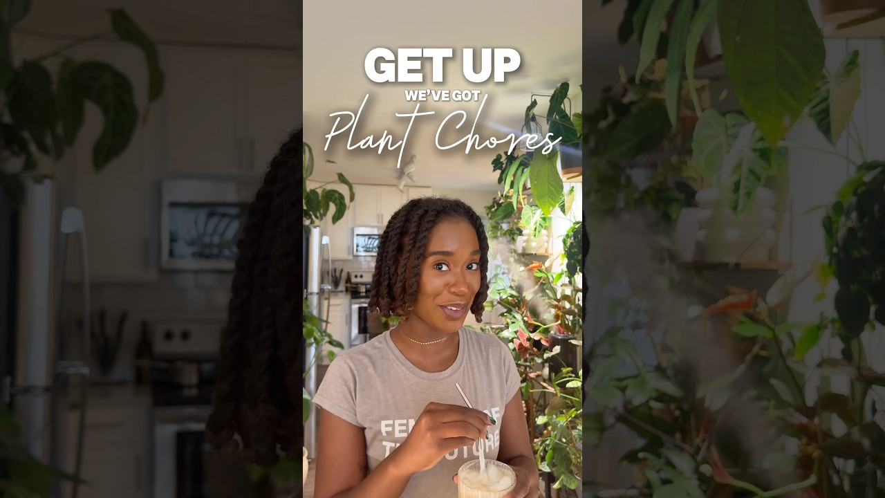 Вставайте! Нам нужно заняться растениями! 