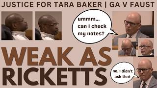 Ricketts - Georgia v Edrick Faust - Justice for Tara Baker