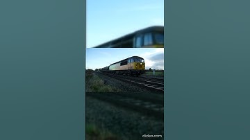 Colas Rail 56105 + 56106 RHTT Rail Head Treatment Sandite Train  Moorhouse Bridge 3J78 0836