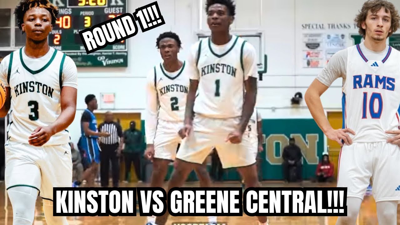 GREENE CENTRAL VS KINSTON!! ROUND ONE IN THE K!!!
