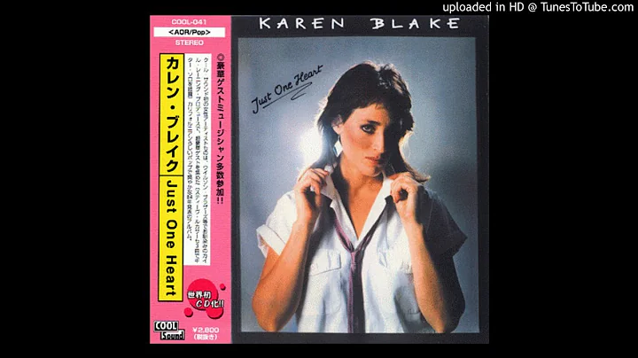 I Want You Back Karen Blake 1984