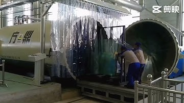 PVB Autoclave for laminated glass processing