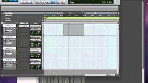 Pro Tools Basics Lesson 3 - Layout (3 of 13)