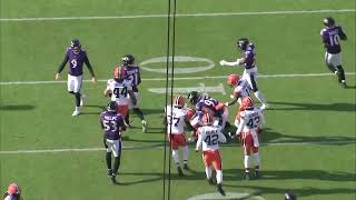 2023 Week 10 All 22 coaches film Browns vs Ravens