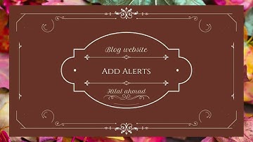 #18 Laravel and livewire | Add alerts (admin) | blog website 🔥🔥🔥