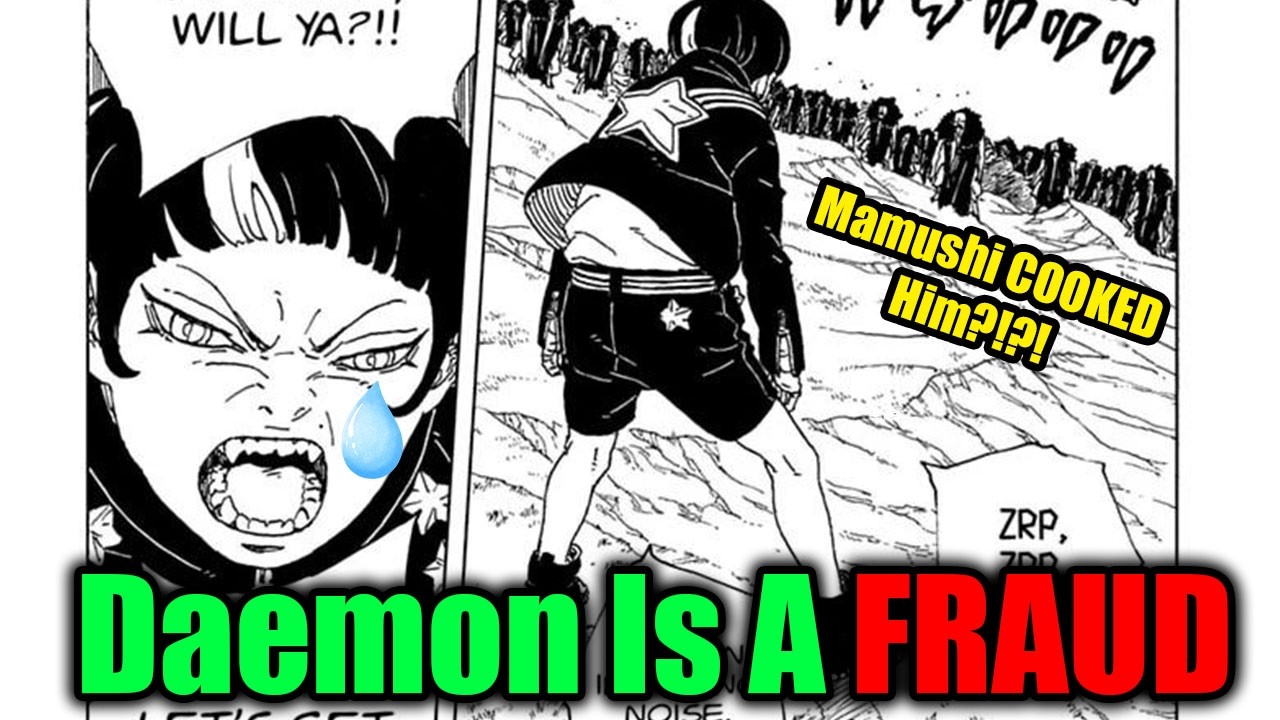 Daemon Is A FRAUD? | Boruto TBV Ch#33 Review - YouTube