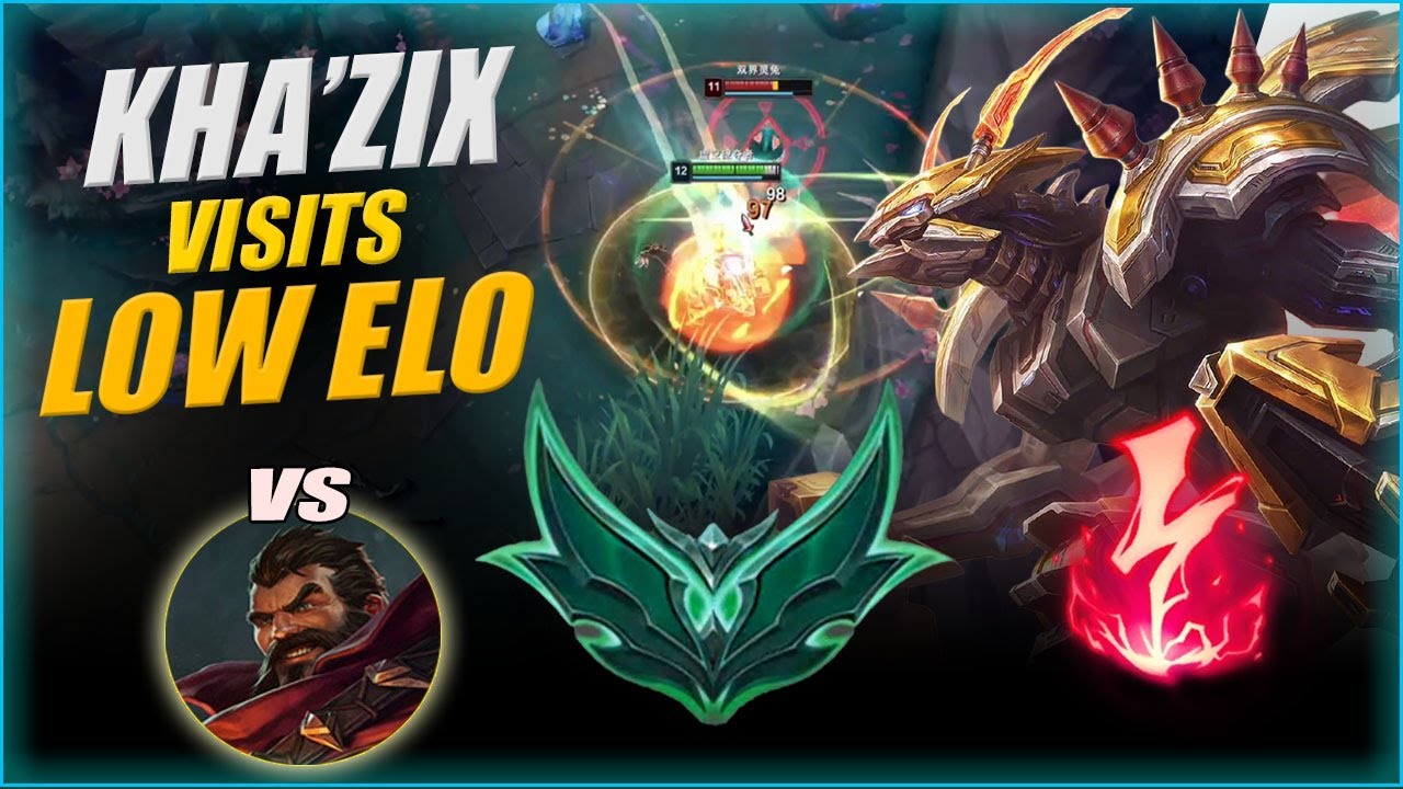 QiuYi Kha'Zix: When Rank 1 Kha'Zix Visit Emerald Elo