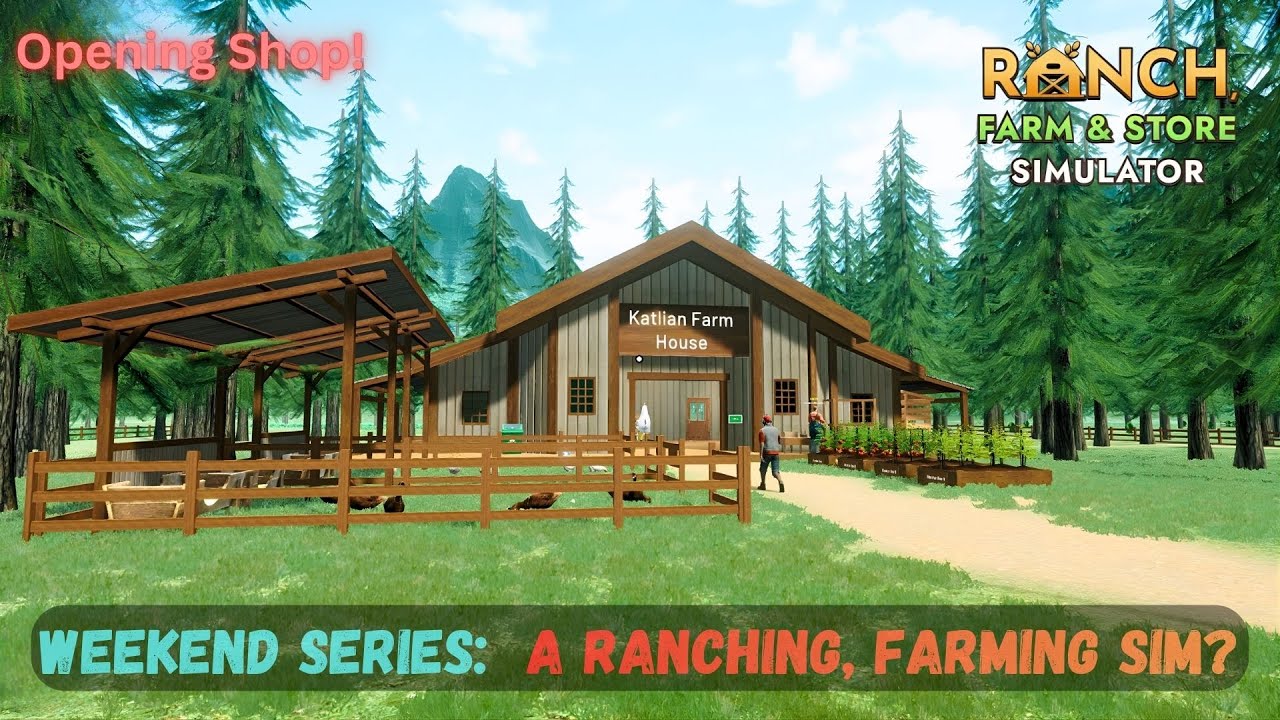 Ranch Farm and Store Simulator 🐄 Cozy Weekend Ranch Life Begins!