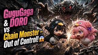 GuguGaga &amp; DORO Riding A Wild Chain Chomp Monster Uncontrollably Through The Castle Yard