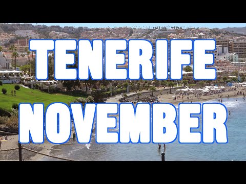 Video: Hoe is Tenerife in November?