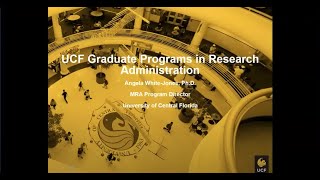 Ucf Masters In Research Administration Program