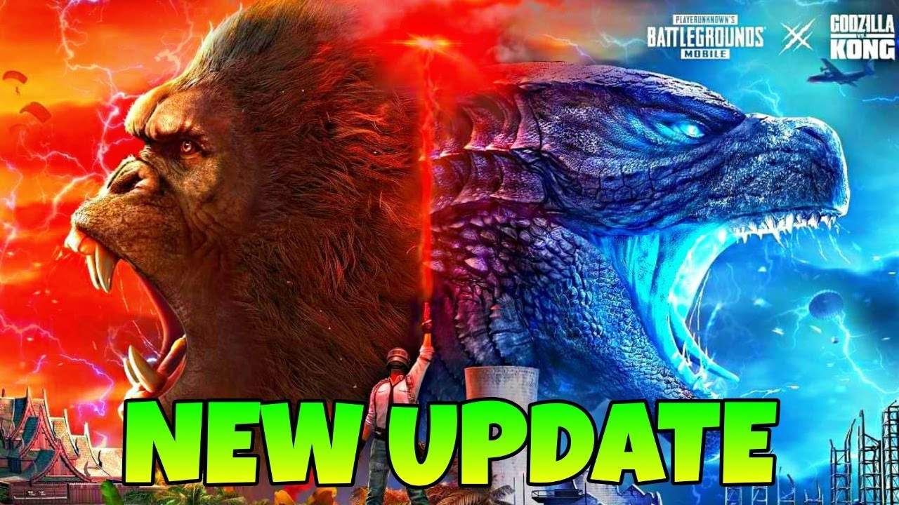 PUBG MOBILE NEW UPDATE GODZILLA vs KONG | BATTLEGROUNDS MOBILE INDIA ...