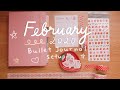 February 2020 Bullet Journal Setup (Strawberry Theme) 🍓 | Rainbowholic