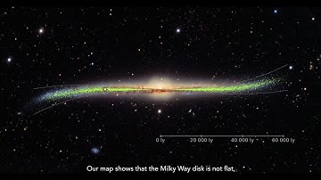 New Milky Way 3D Map Reveals S-Like Structure