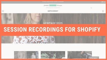 Website Analysis: Shopify store better understands customers with session recordings