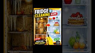 🤯 Transforming the Dirtiest Fridge Ever! #ASMR #cleaningasmr #sneakers #cleaningenthusiast #satisf