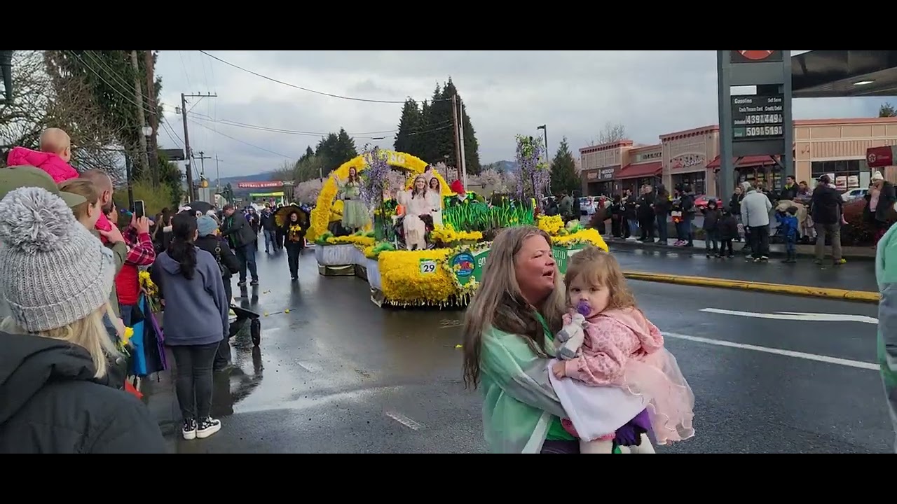Daffodil parade in Orting WA YouTube